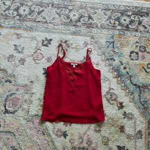 Red Camisole Tank Top